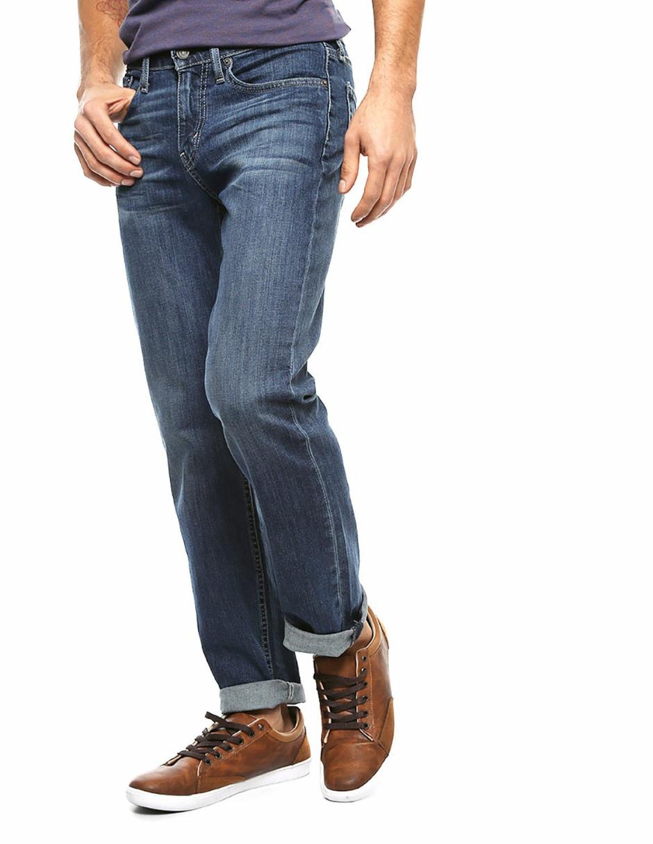 Jeans straight 514 lavado obscuro para hombre