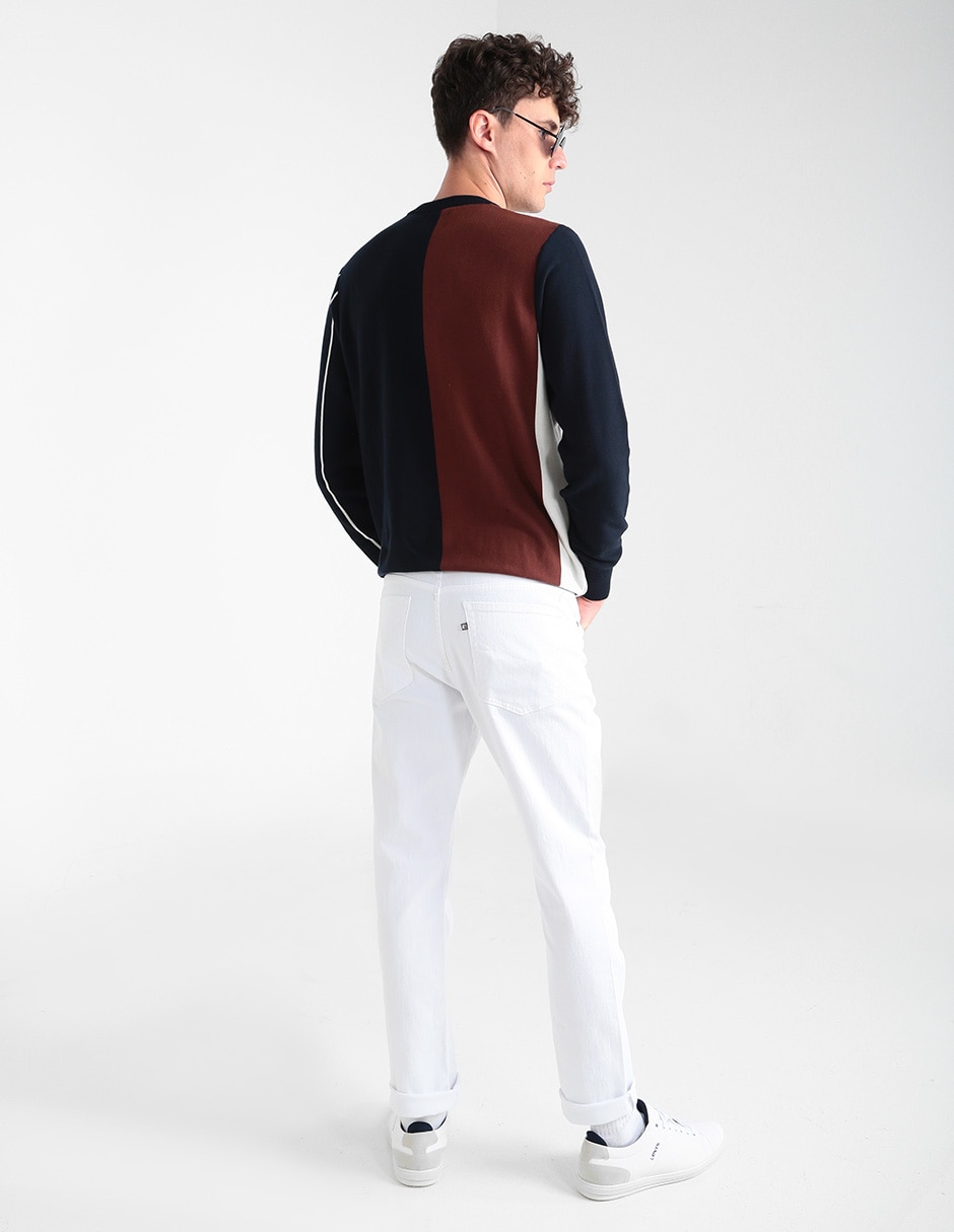 Jeans slim lavado claro para hombre 3