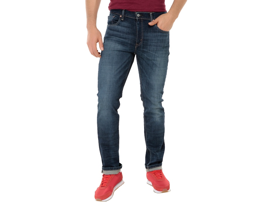 Jeans slim Levi's lavado obscuro para hombre