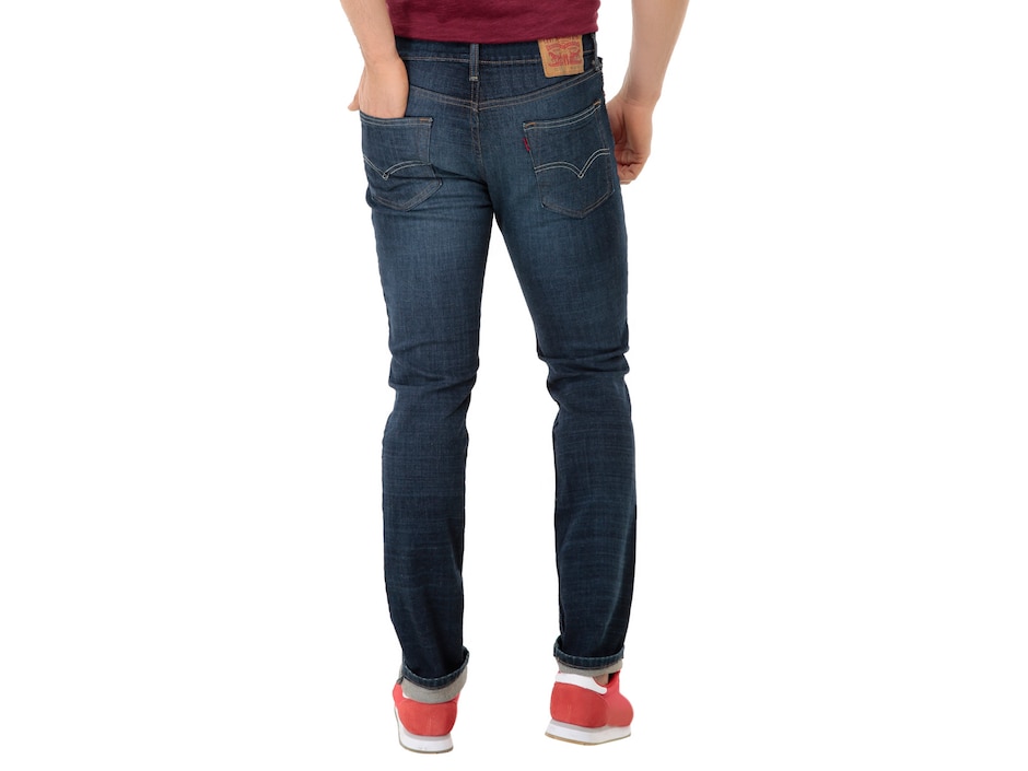 Jeans slim Levi's lavado obscuro para hombre