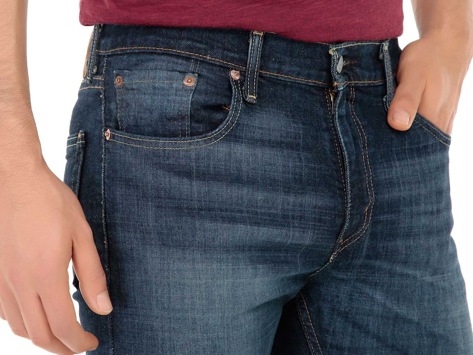 Jeans slim Levi's lavado obscuro para hombre
