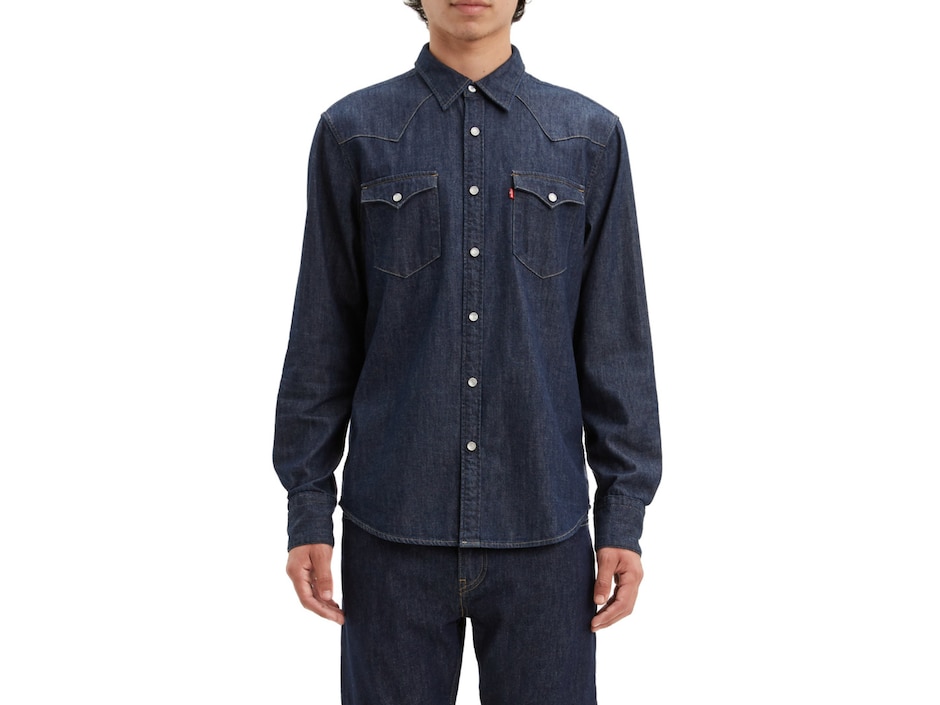 Camisa casual Levi'S de algodón manga larga para hombre