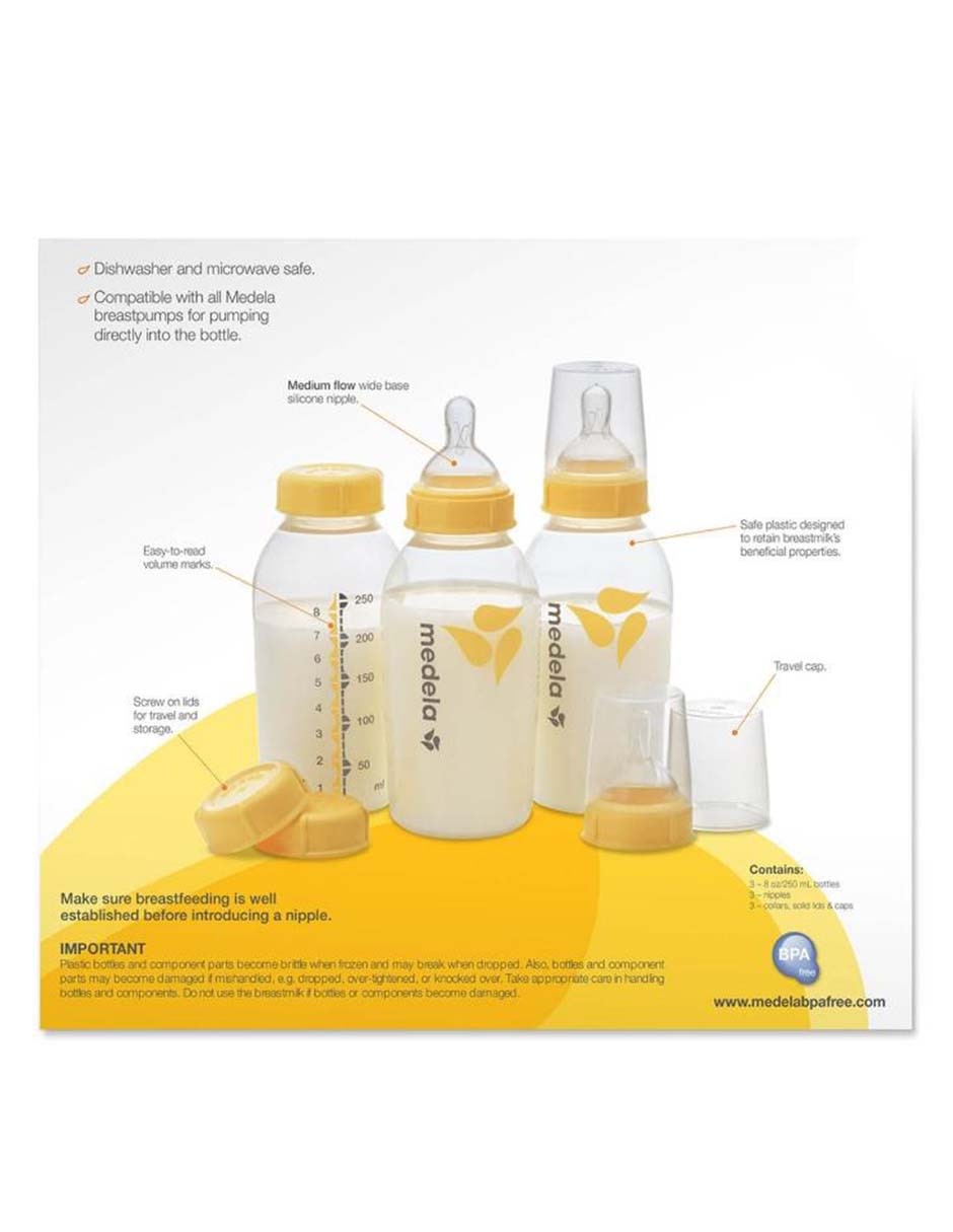 Set biberón Medela 8 oz