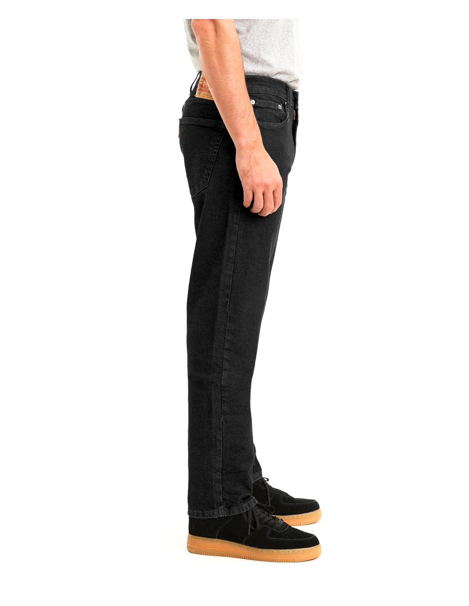 Jeans straight Levi's 505 lavado obscuro para hombre