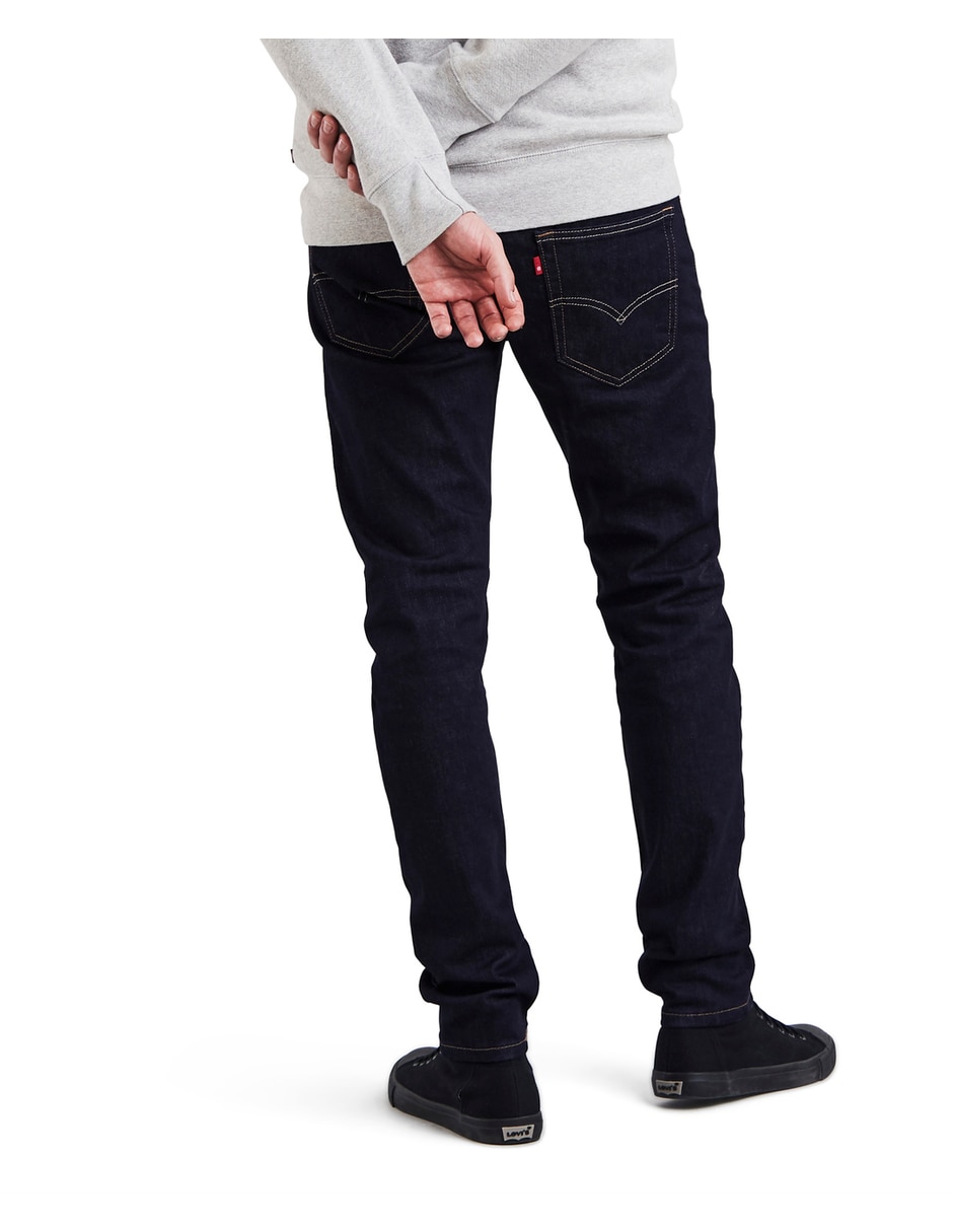 Jeans slim Levi's 512 lavado obscuro para hombre