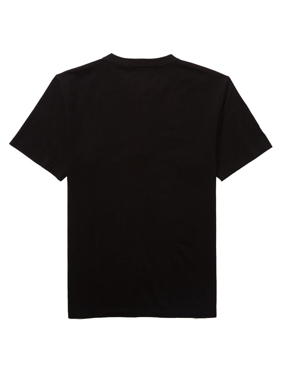 Playera American Eagle cuello henley para hombre
