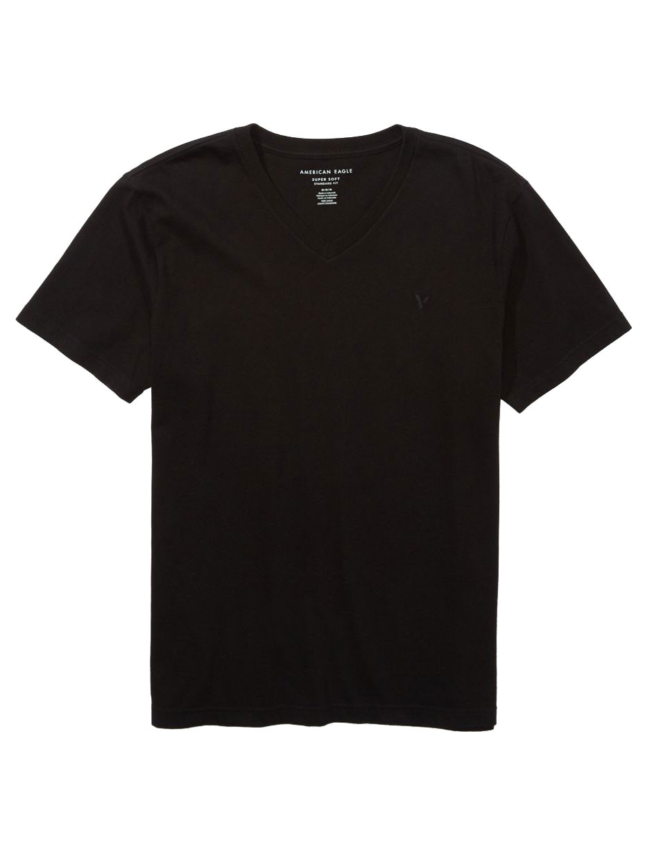 Playera cuello V para hombre