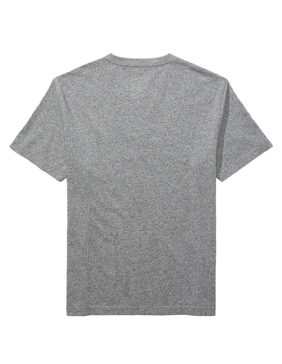 Playera American Eagle cuello henley para hombre