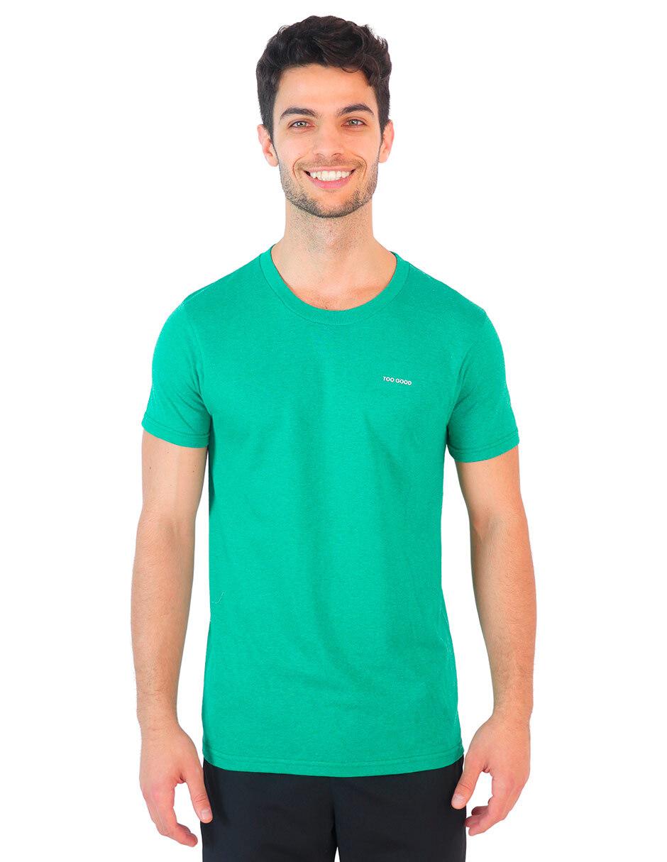 Playera cuello redondo para hombre