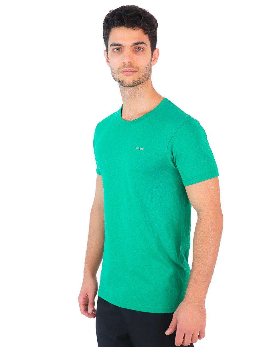 Playera cuello redondo para hombre