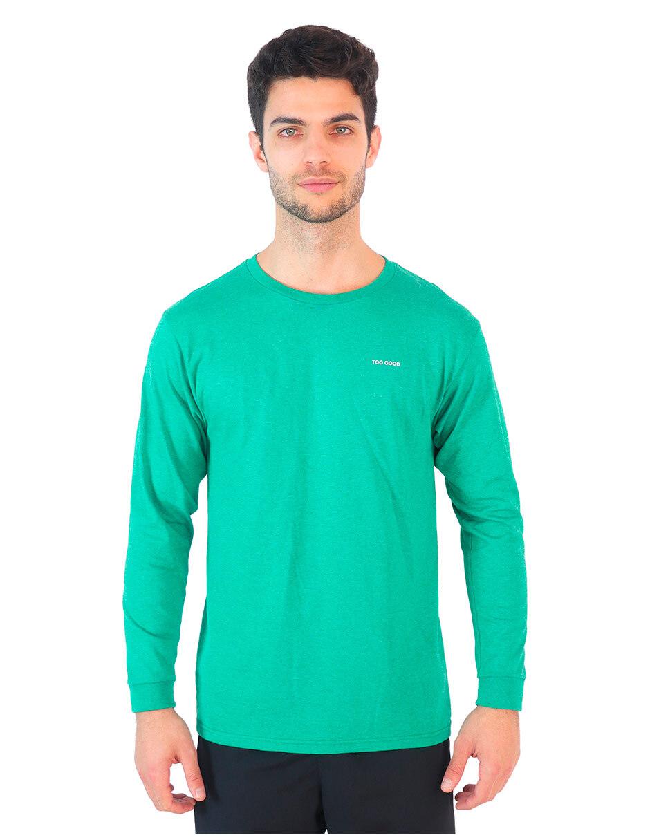 Playera cuello redondo para hombre