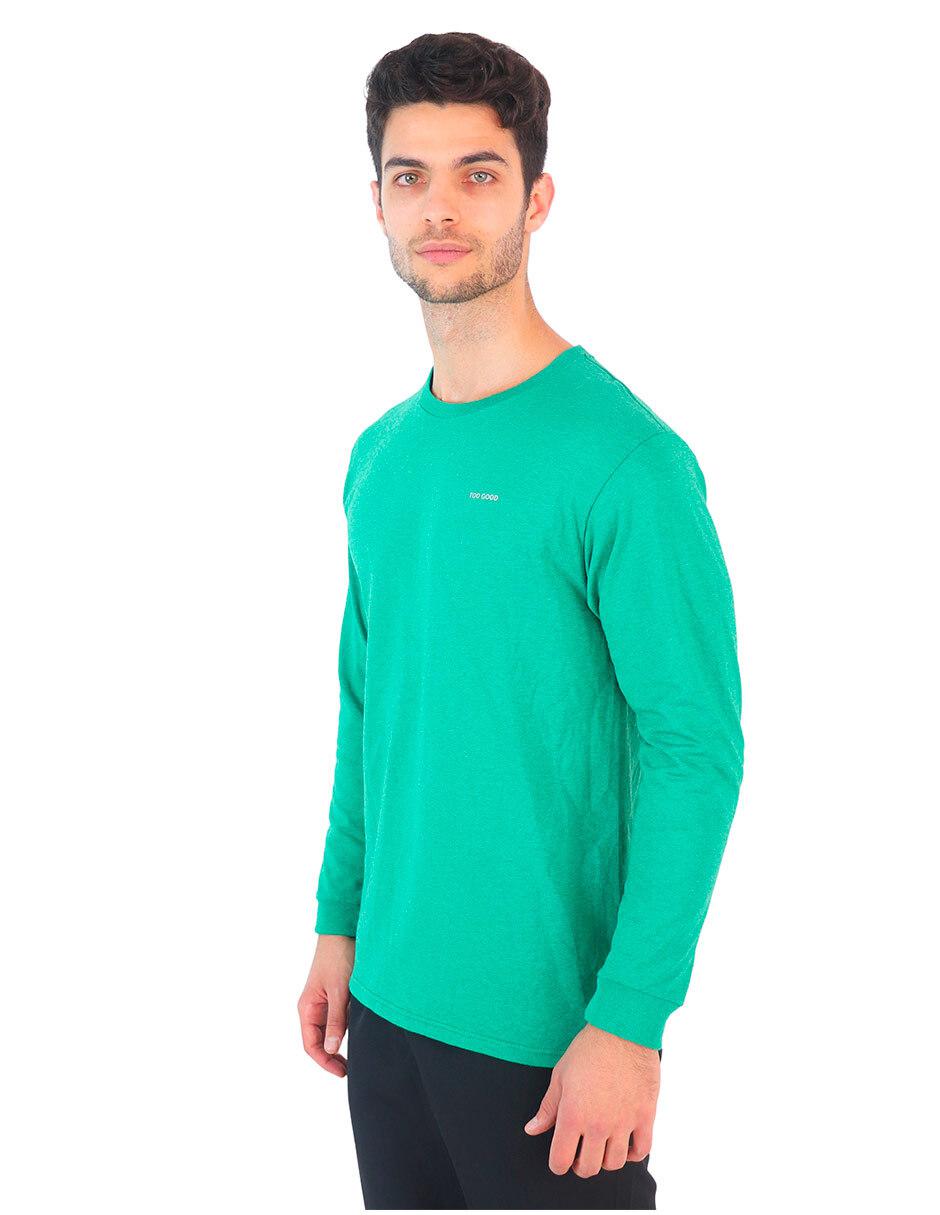 Playera cuello redondo para hombre