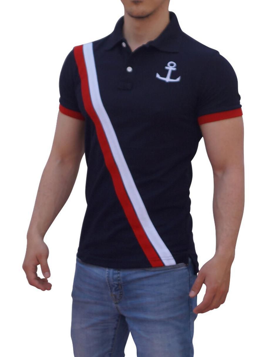 Playera tipo polo para hombre