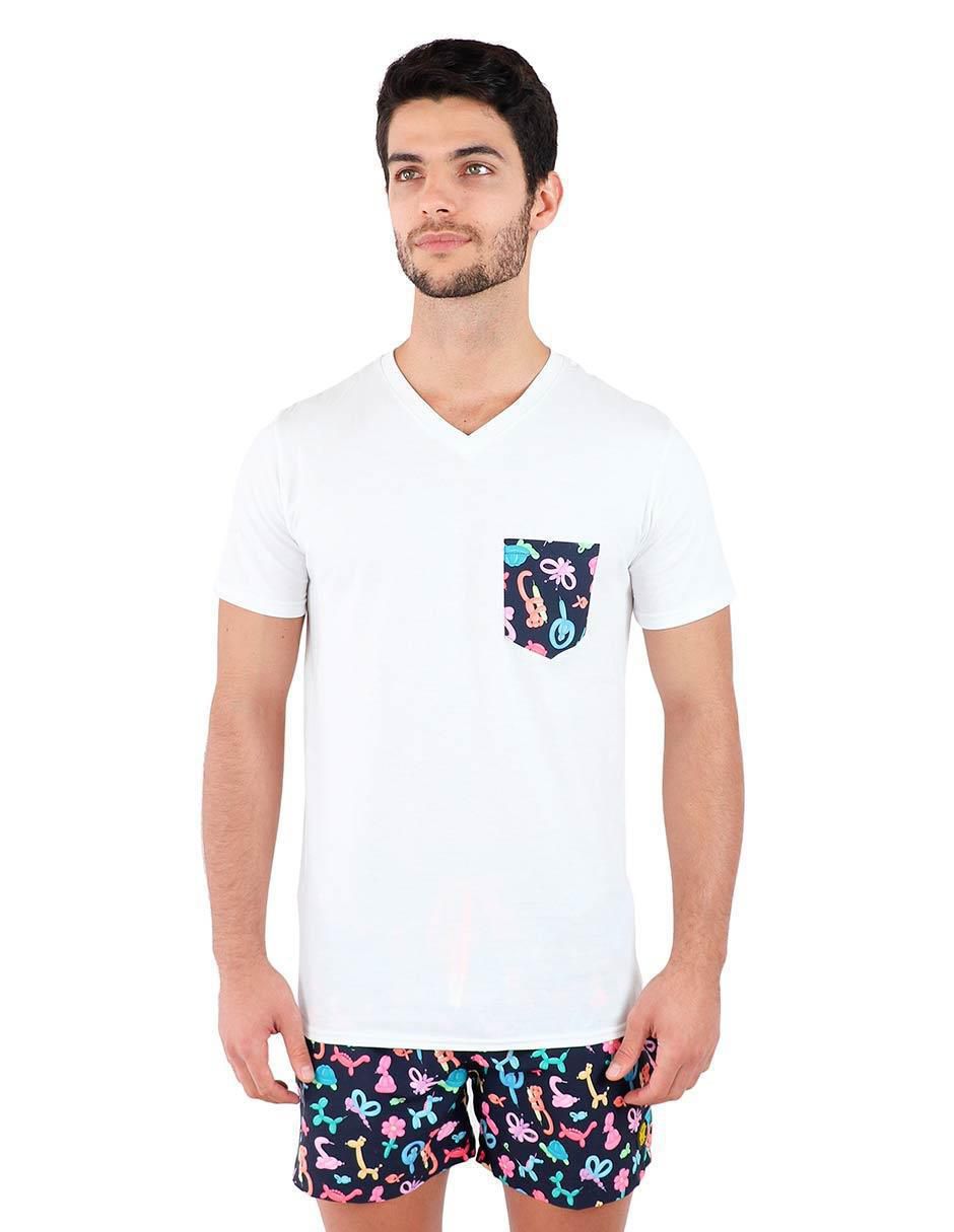 Playera cuello V para hombre Playera cuello V para hombre