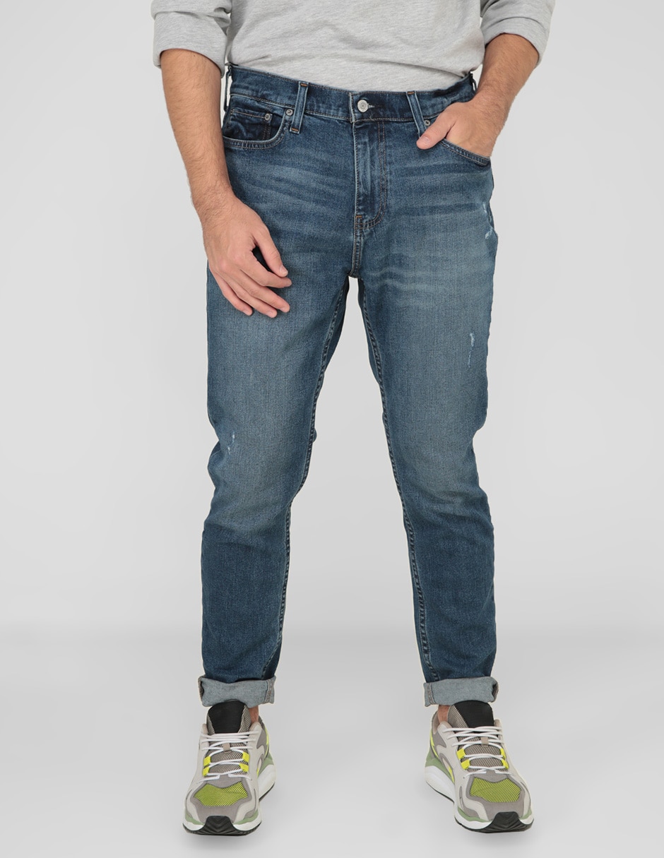 Jeans skinny lavado stone wash para hombre Jeans skinny lavado stone wash para hombre