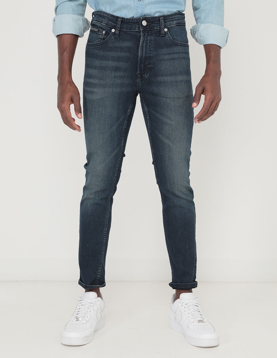 Jeans skinny Calvin Klein deslavado para hombre Jeans skinny Calvin Klein deslavado para hombre
