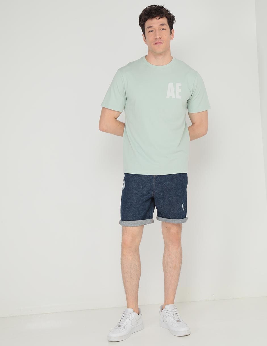 Playera cuello redondo para hombre