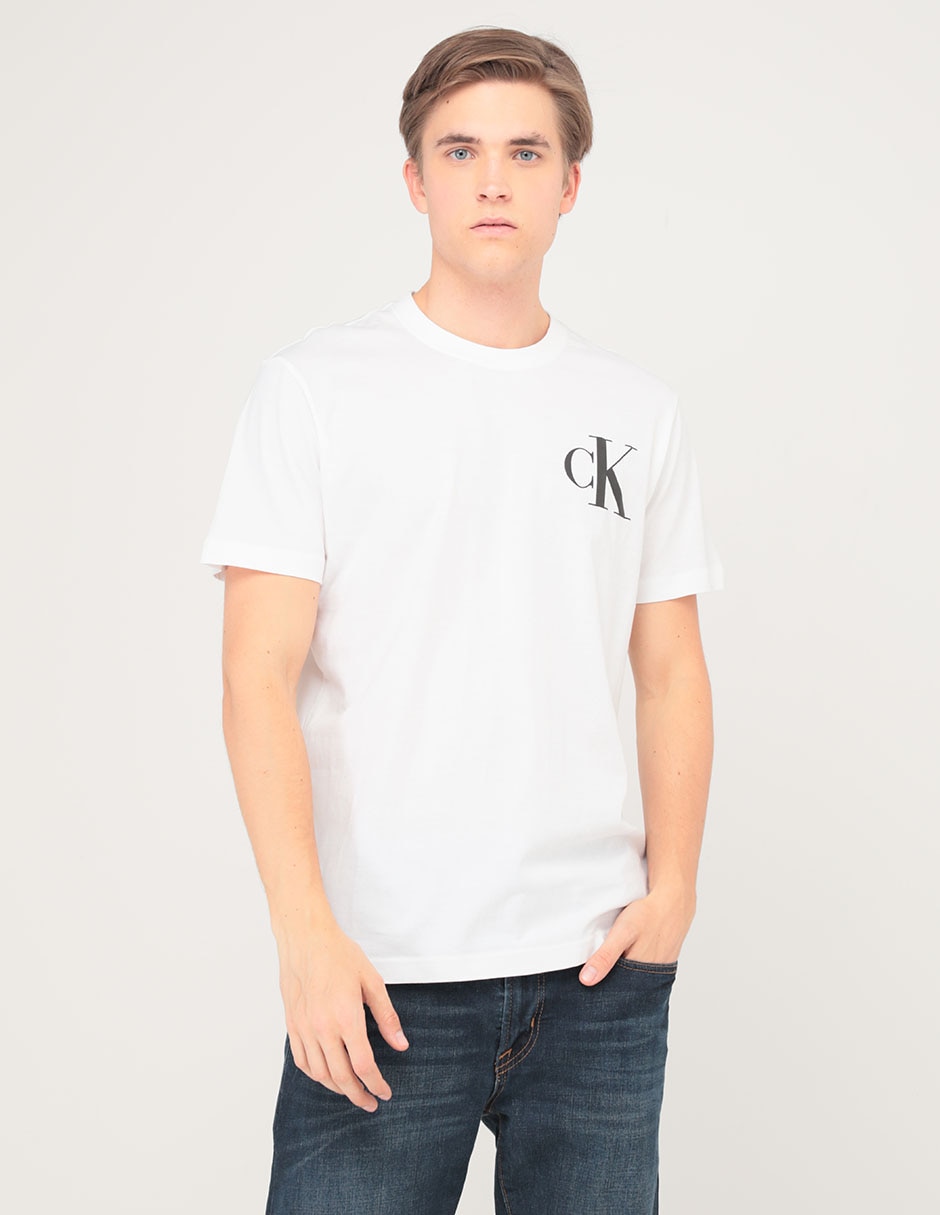 Playera cuello redondo para hombre
