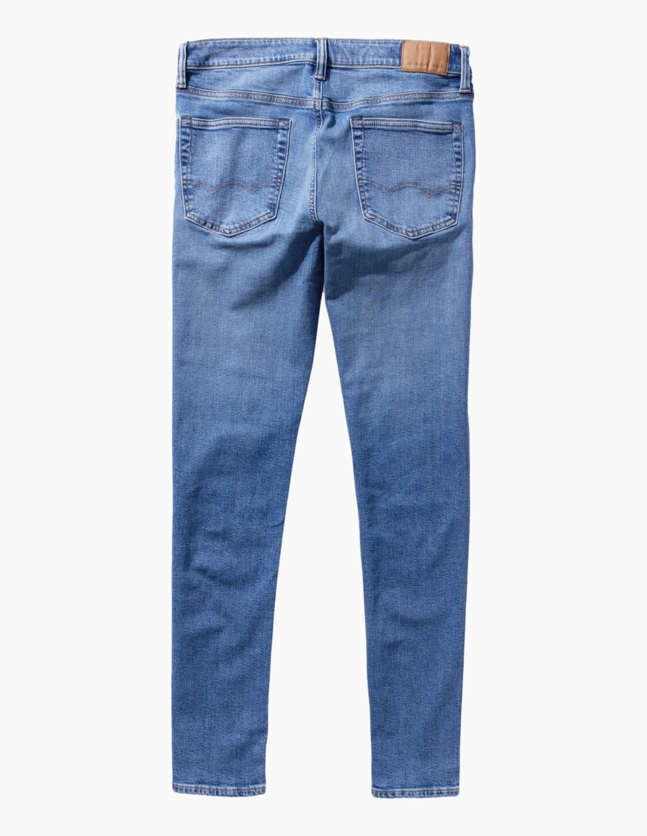 Jeans slim American Eagle deslavado para hombre
