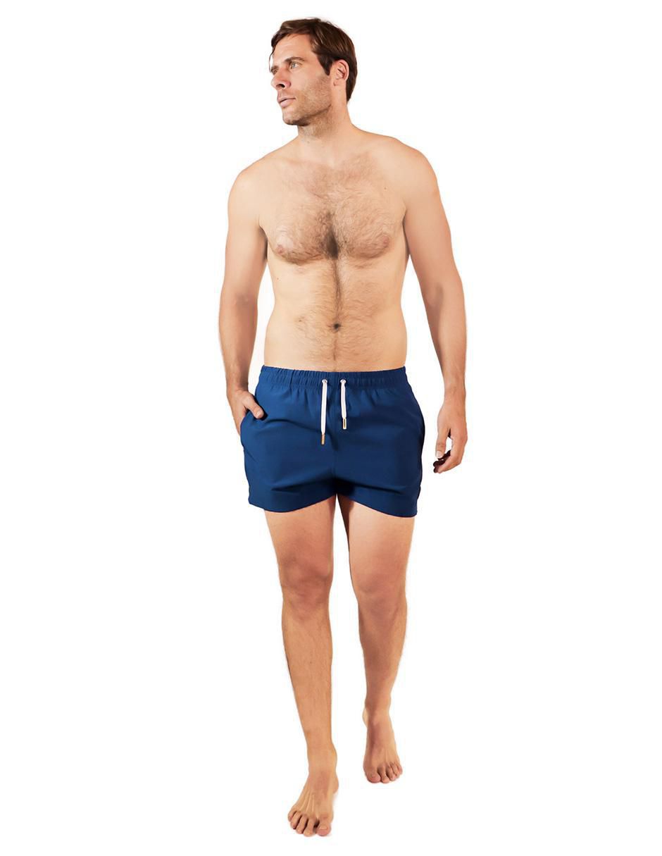 Traje de baño calzón de malla integrado para hombre