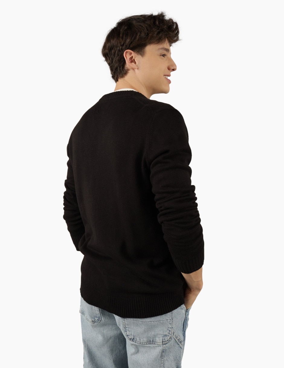 Suéter American Eagle cuello V para hombre