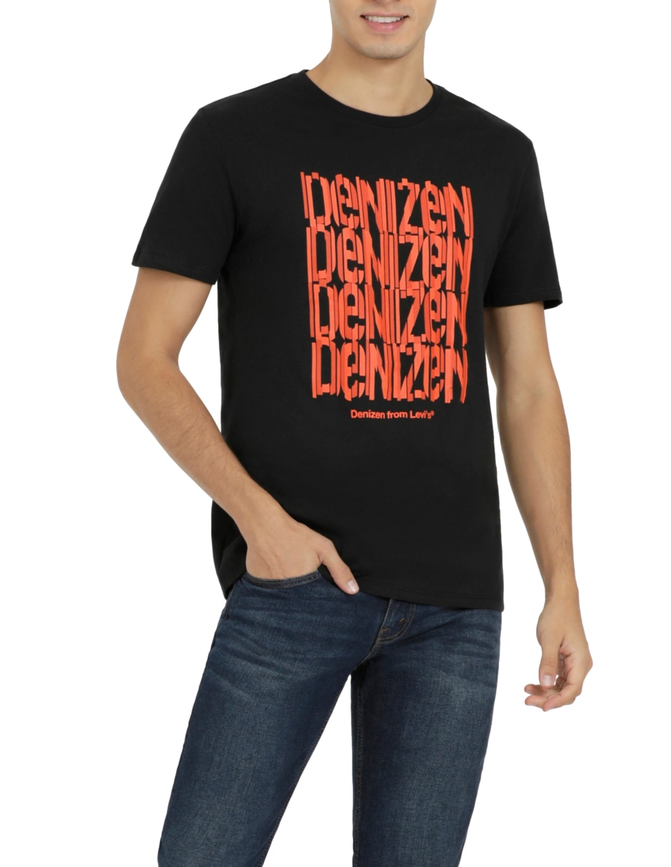 Playera cuello redondo para hombre