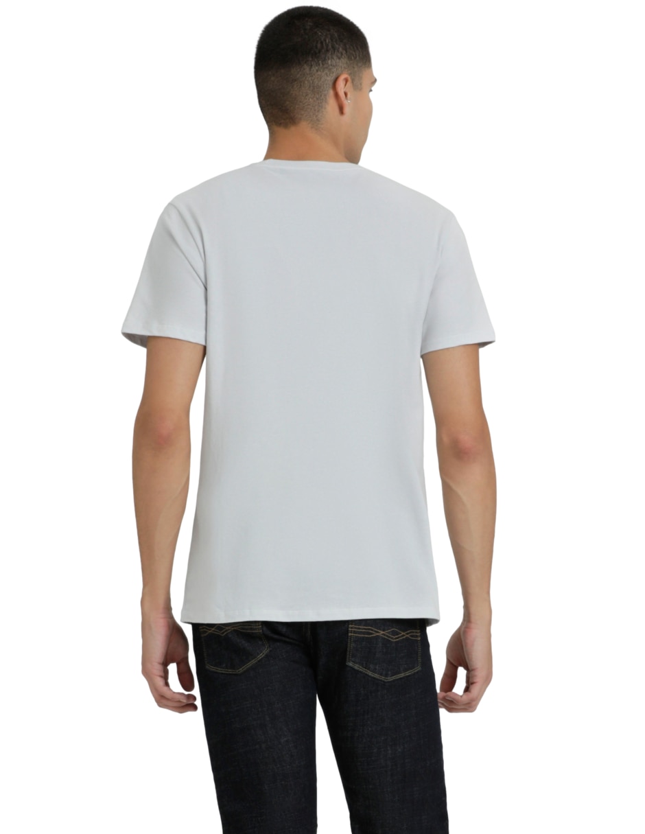 Playera cuello redondo para hombre 3