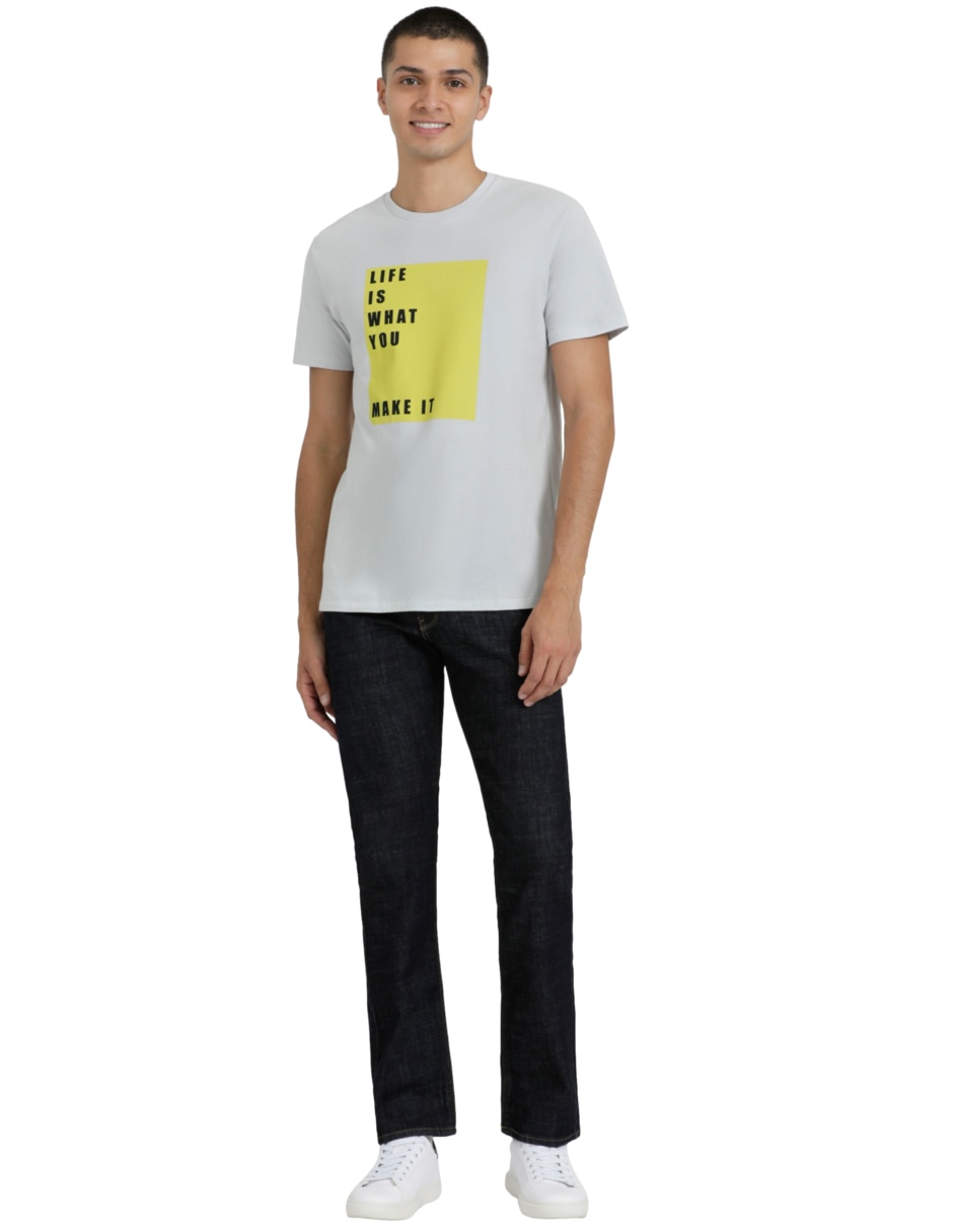 Playera cuello redondo para hombre 4