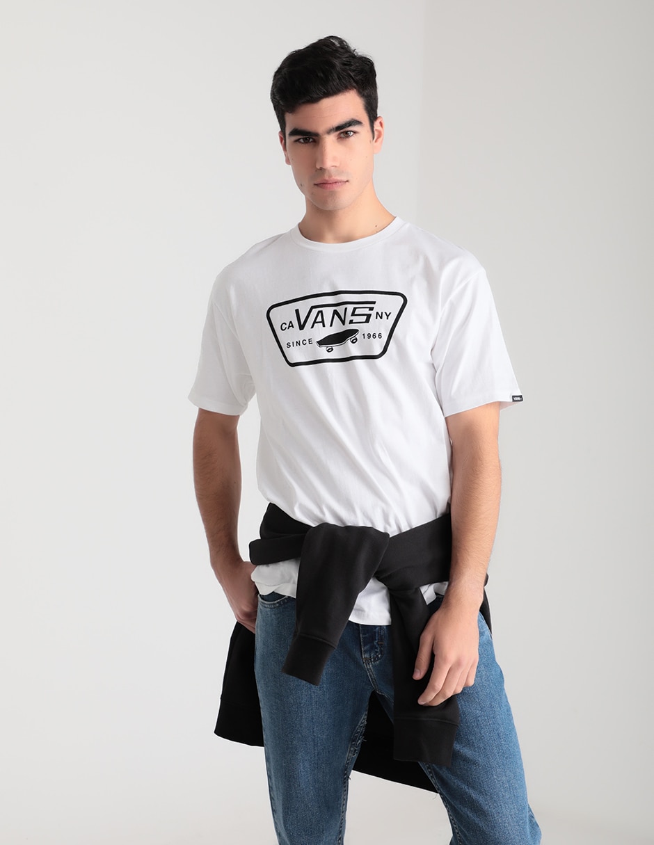 Playera cuello redondo para hombre