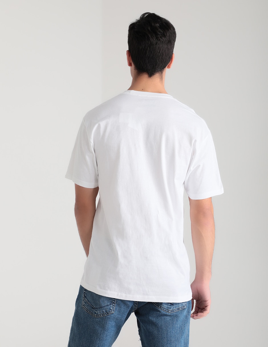 Playera cuello redondo para hombre