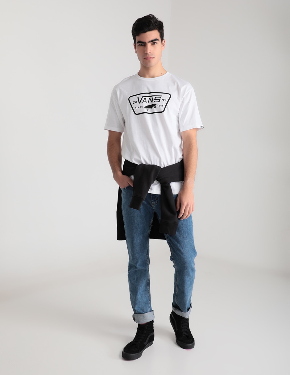 Playera cuello redondo para hombre