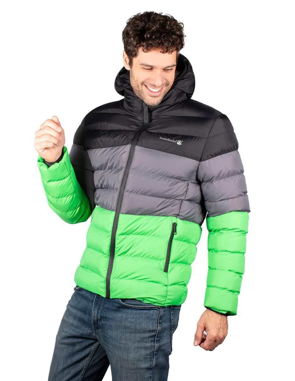 Chamarra casual impermeable con capucha para hombre 3