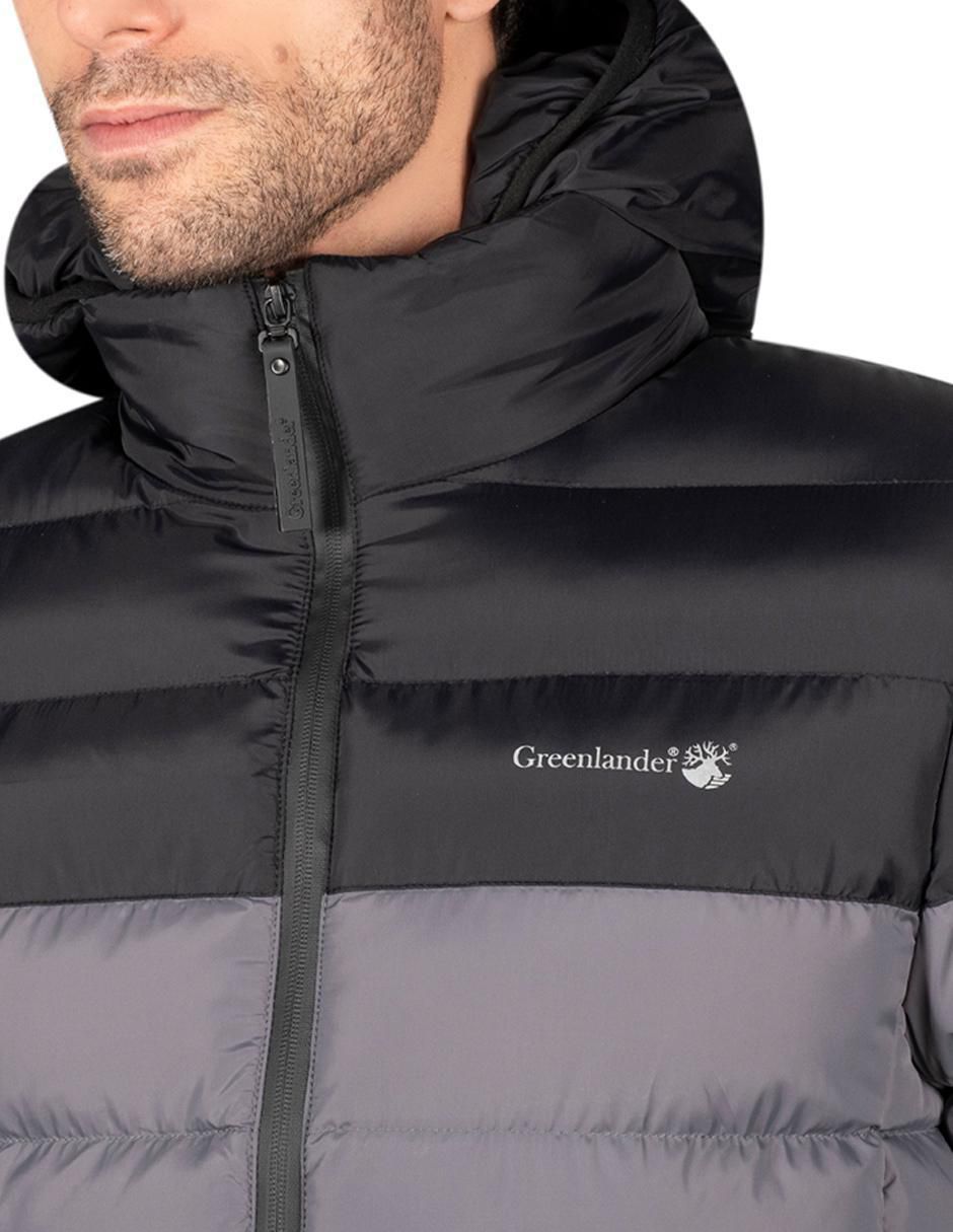 Chamarra casual impermeable con capucha para hombre 4