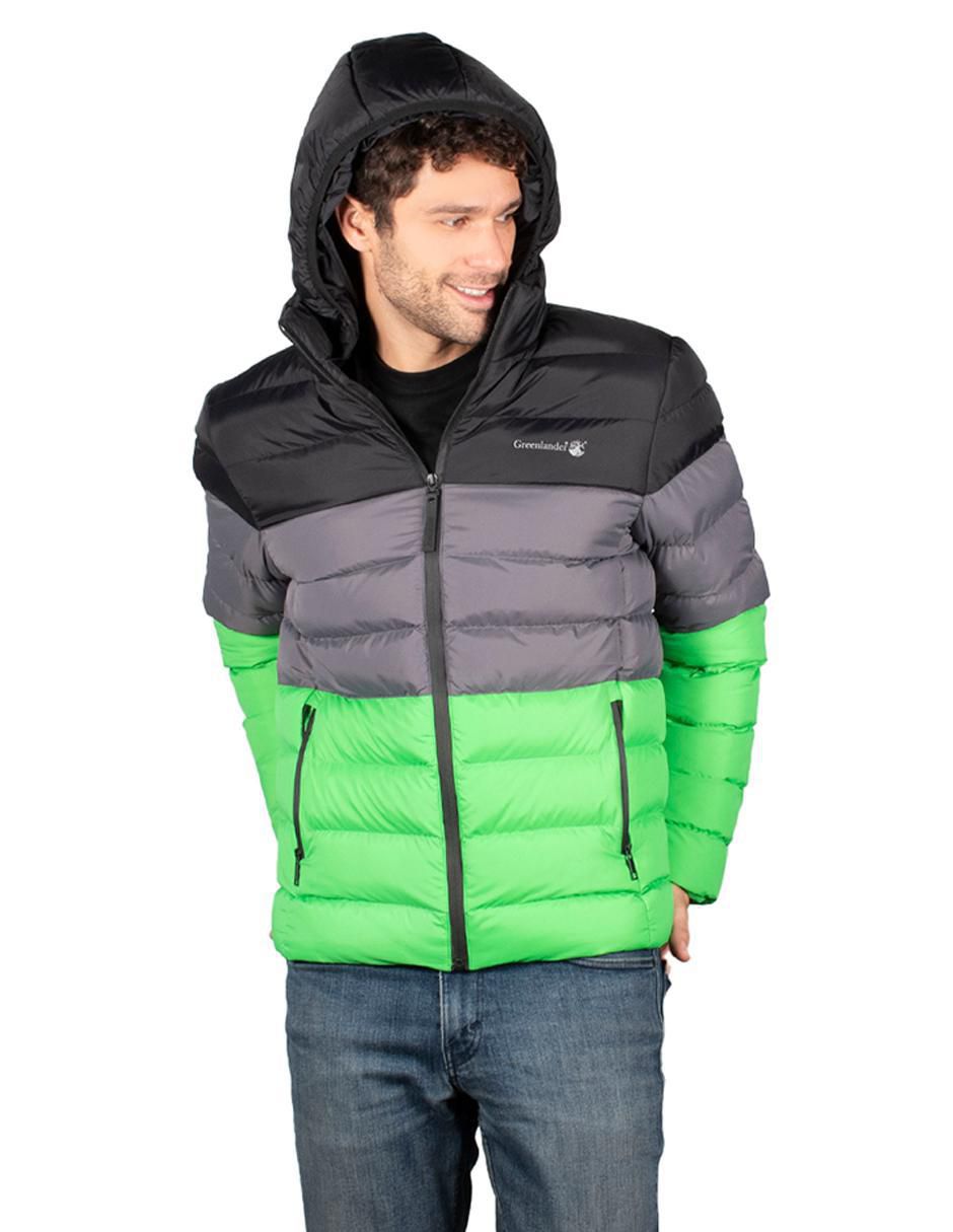 Chamarra casual impermeable con capucha para hombre 5
