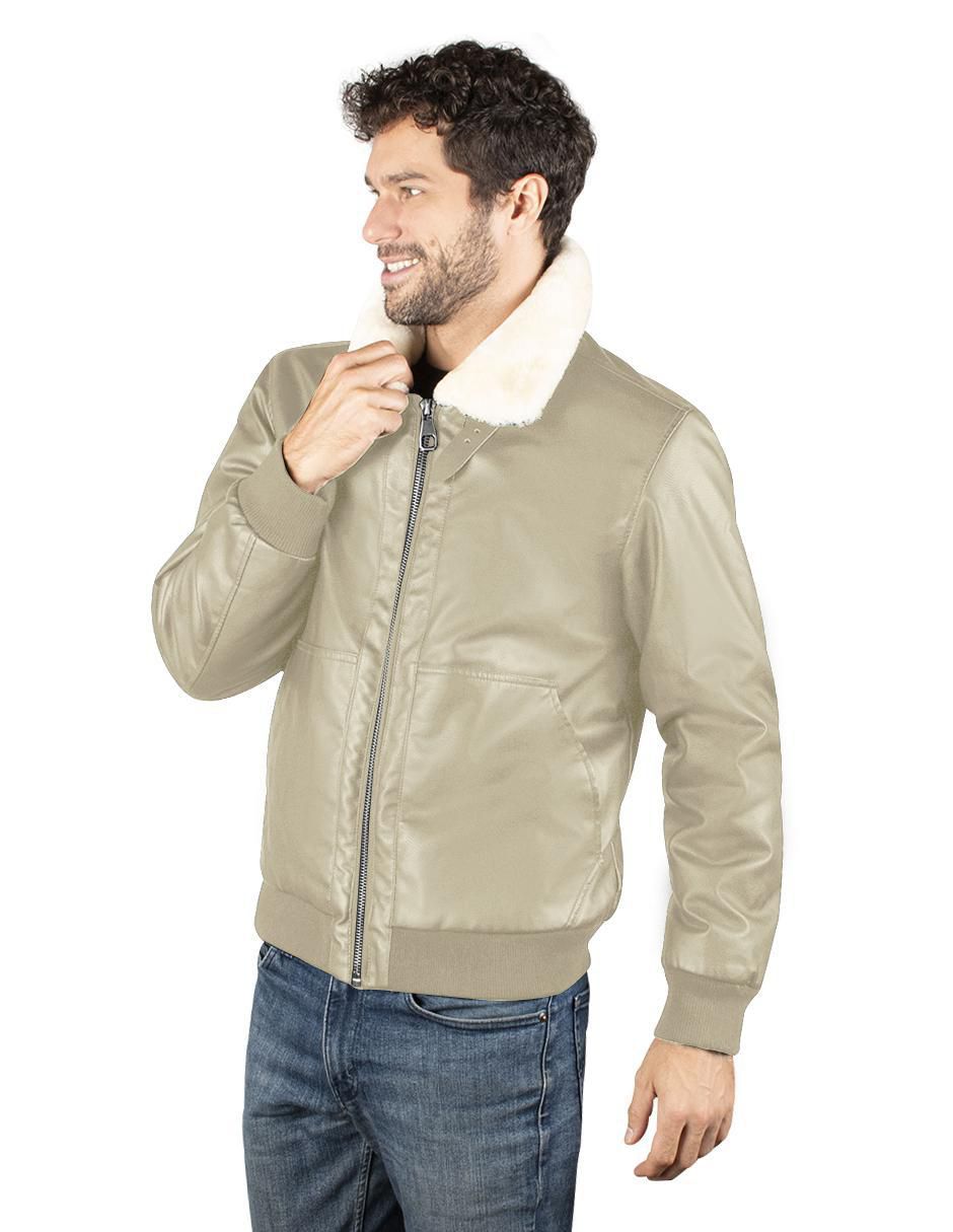 Chamarra casual impermeable capucha desmontable para hombre 3