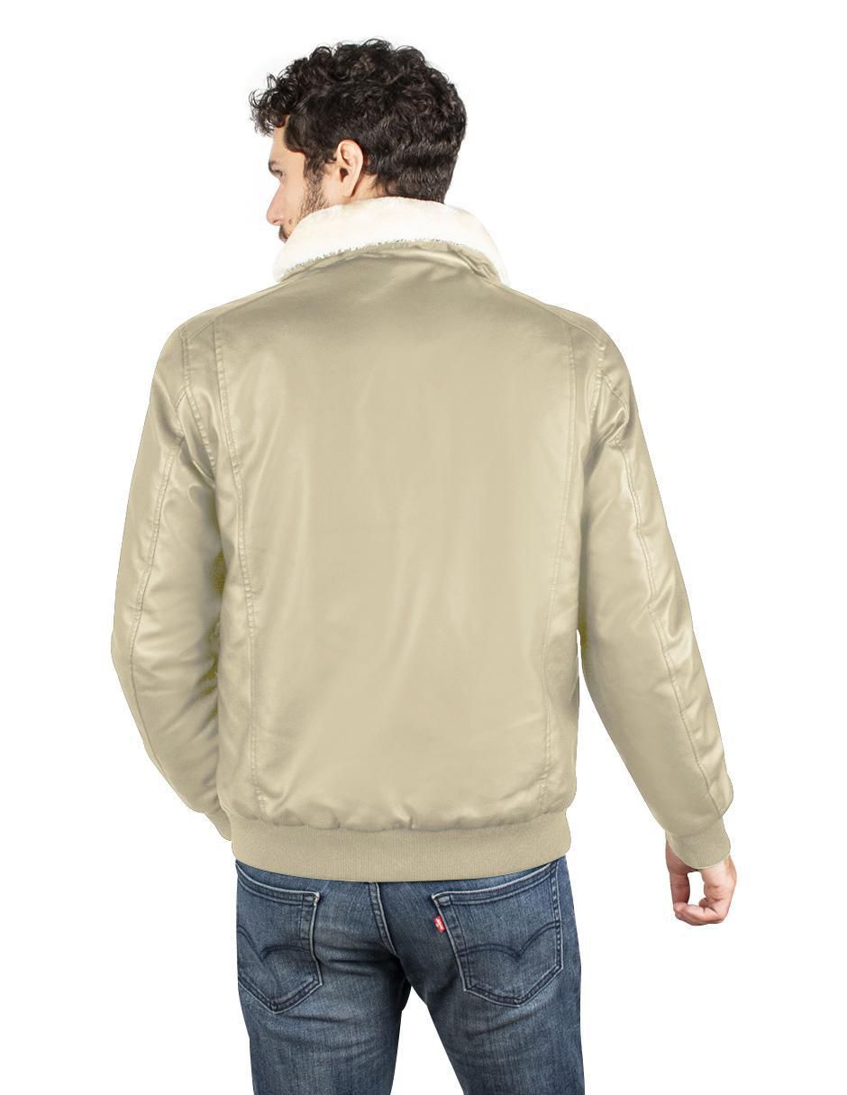 Chamarra casual impermeable capucha desmontable para hombre 4