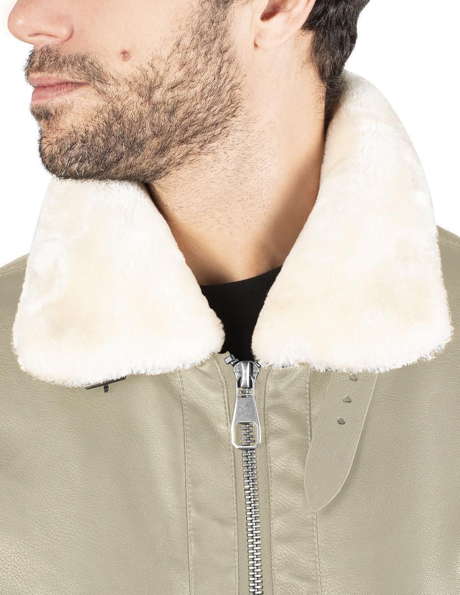 Chamarra casual impermeable capucha desmontable para hombre 5