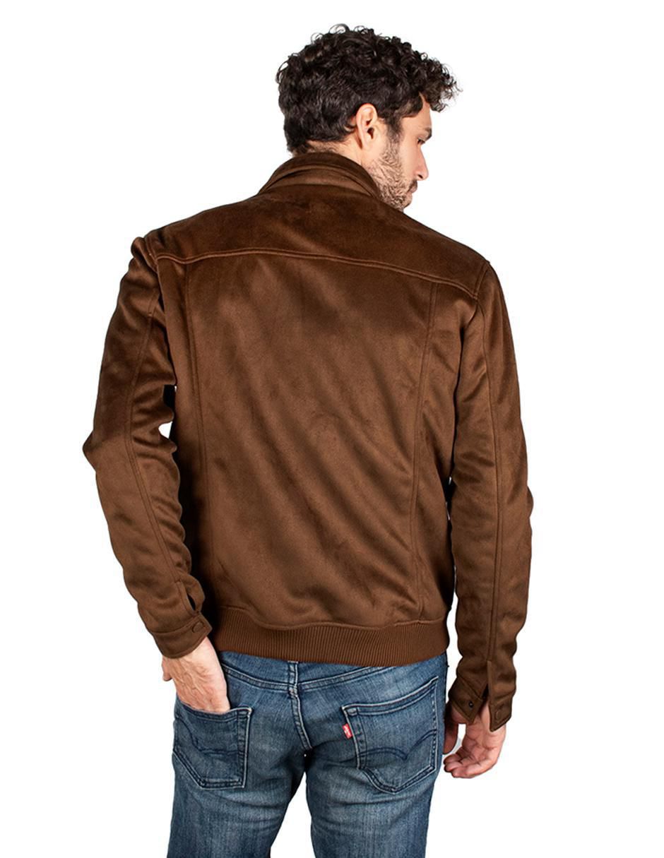 Chamarra casual con bolsillos para hombre 4