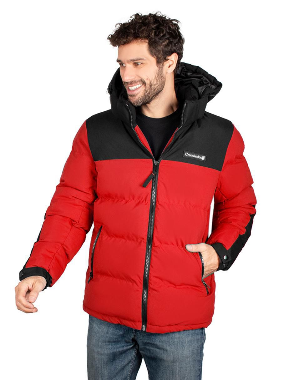 Chamarra casual impermeable capucha desmontable para hombre 1
