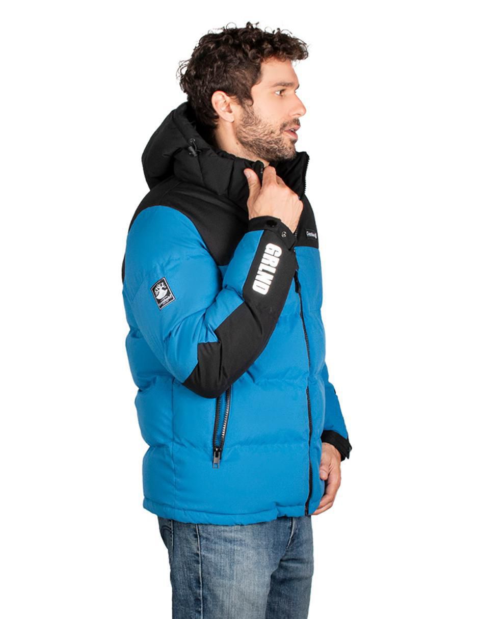 Chamarra casual impermeable capucha desmontable para hombre
