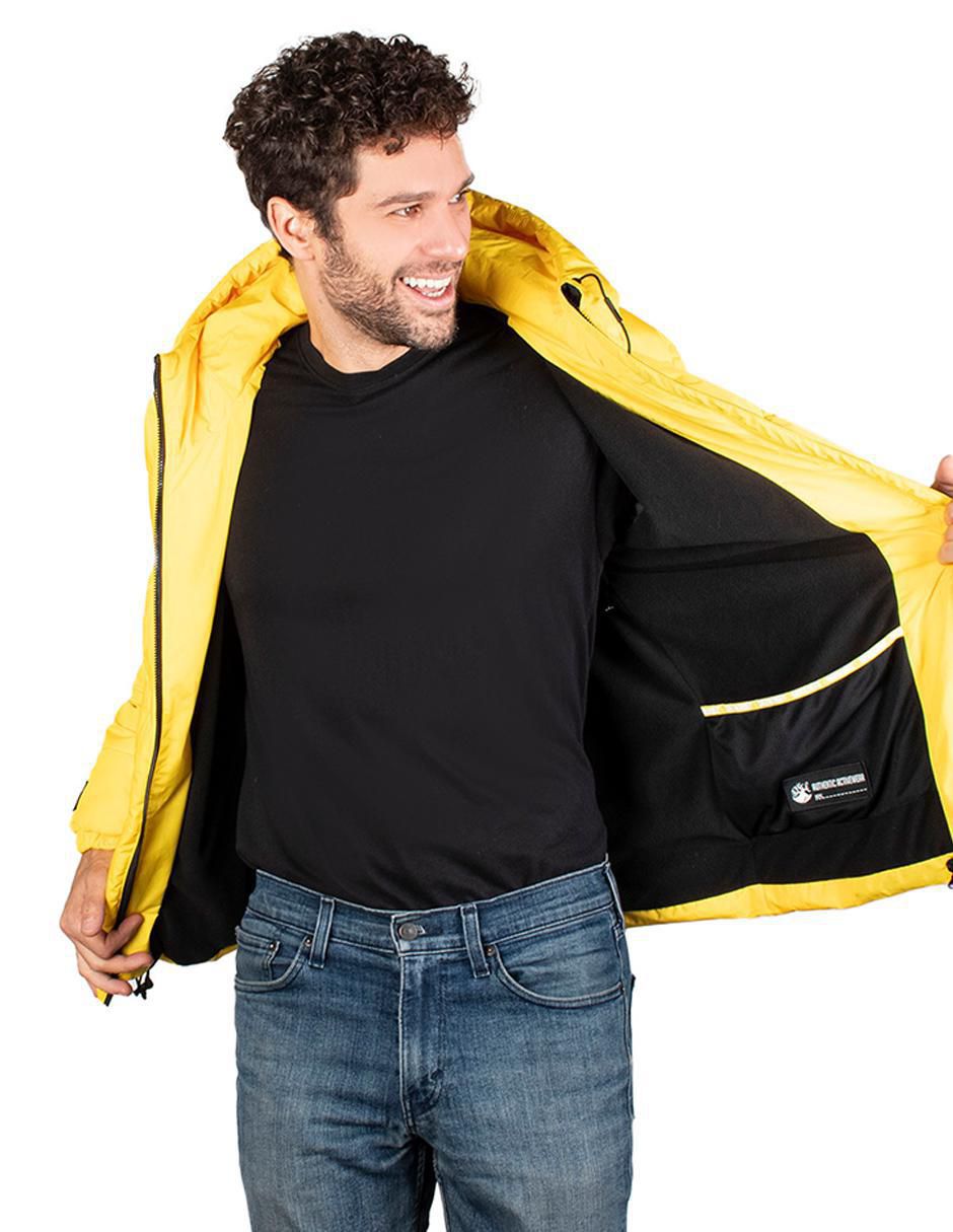 Chamarra casual impermeable con capucha para hombre 2