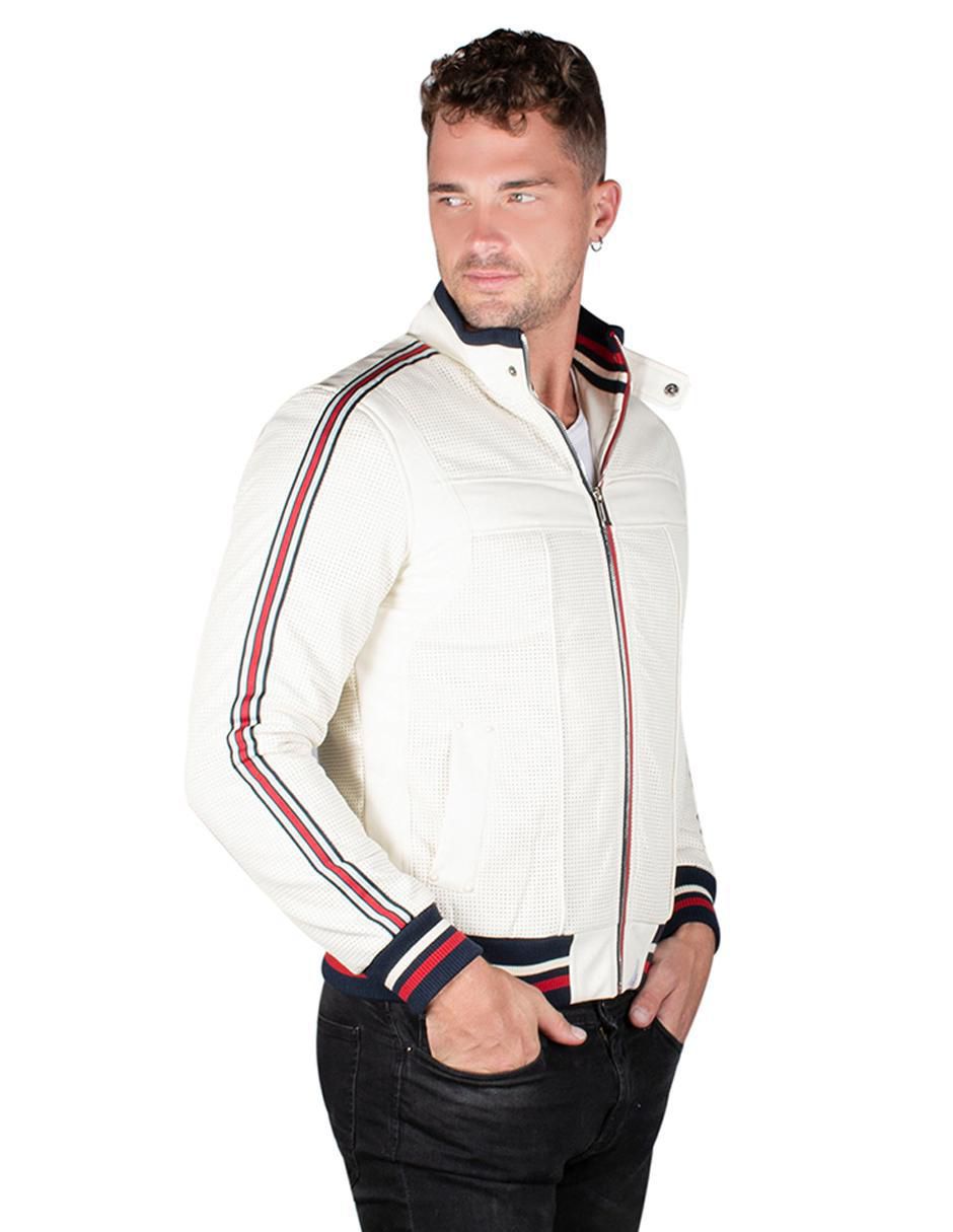 Chamarra casual impermeable con bolsillos para hombre