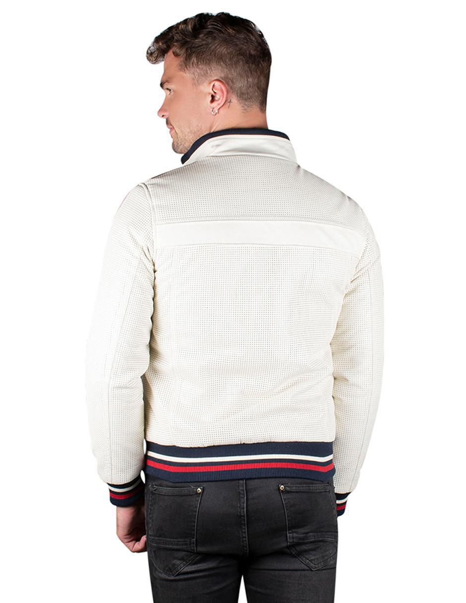 Chamarra casual impermeable con bolsillos para hombre