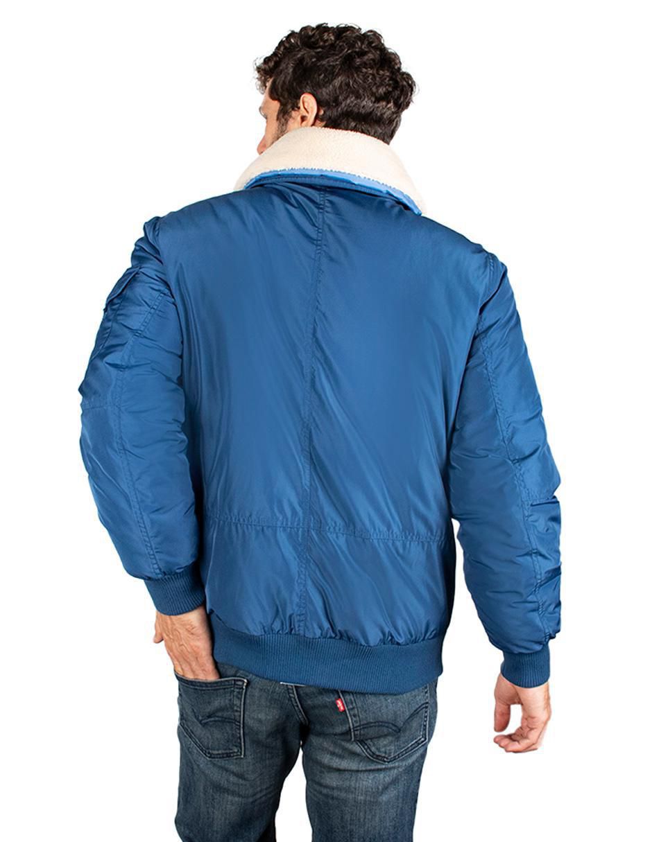 Chamarra casual cuello desmontable para hombre 5