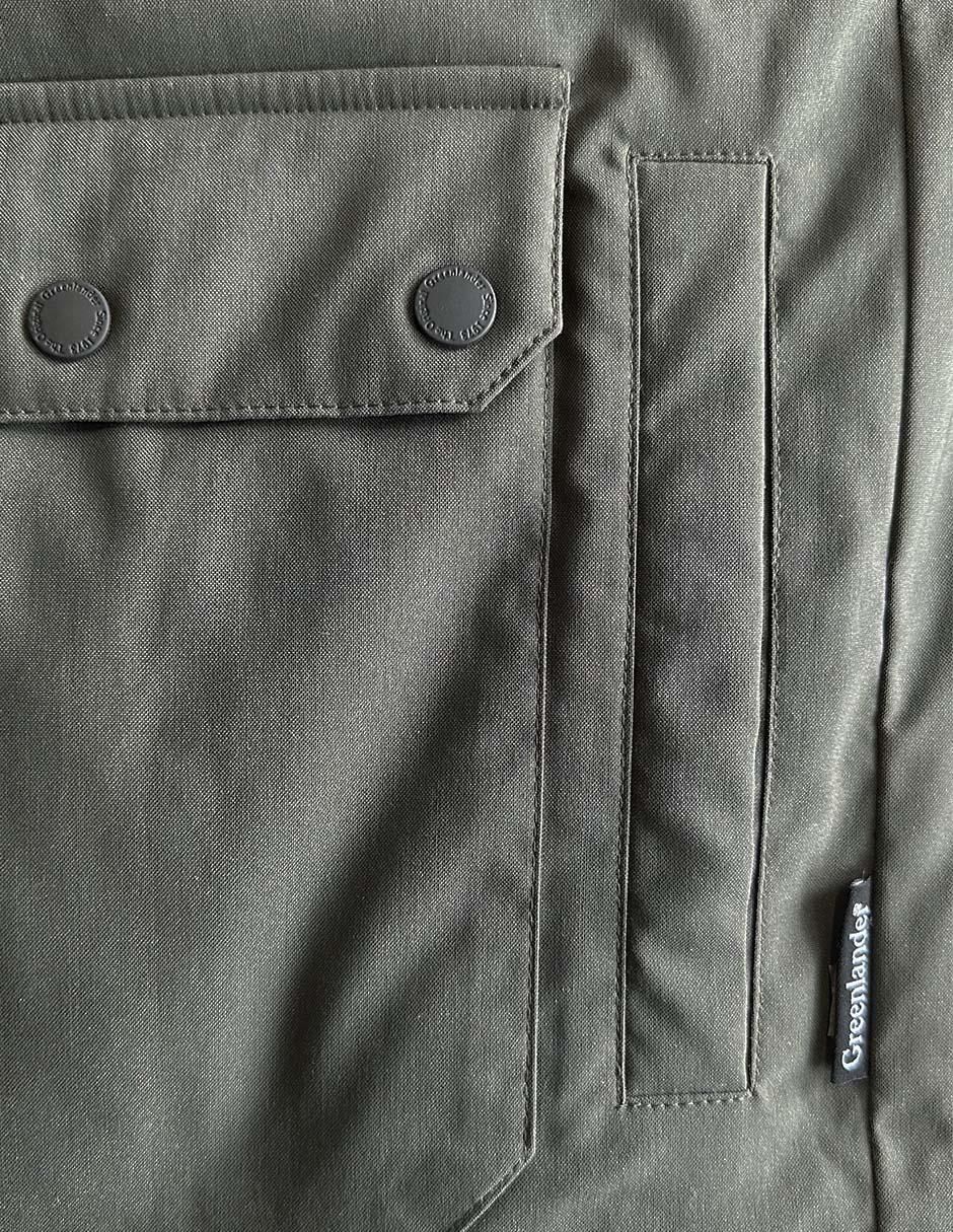 Chamarra casual impermeable con bolsillos para hombre 5