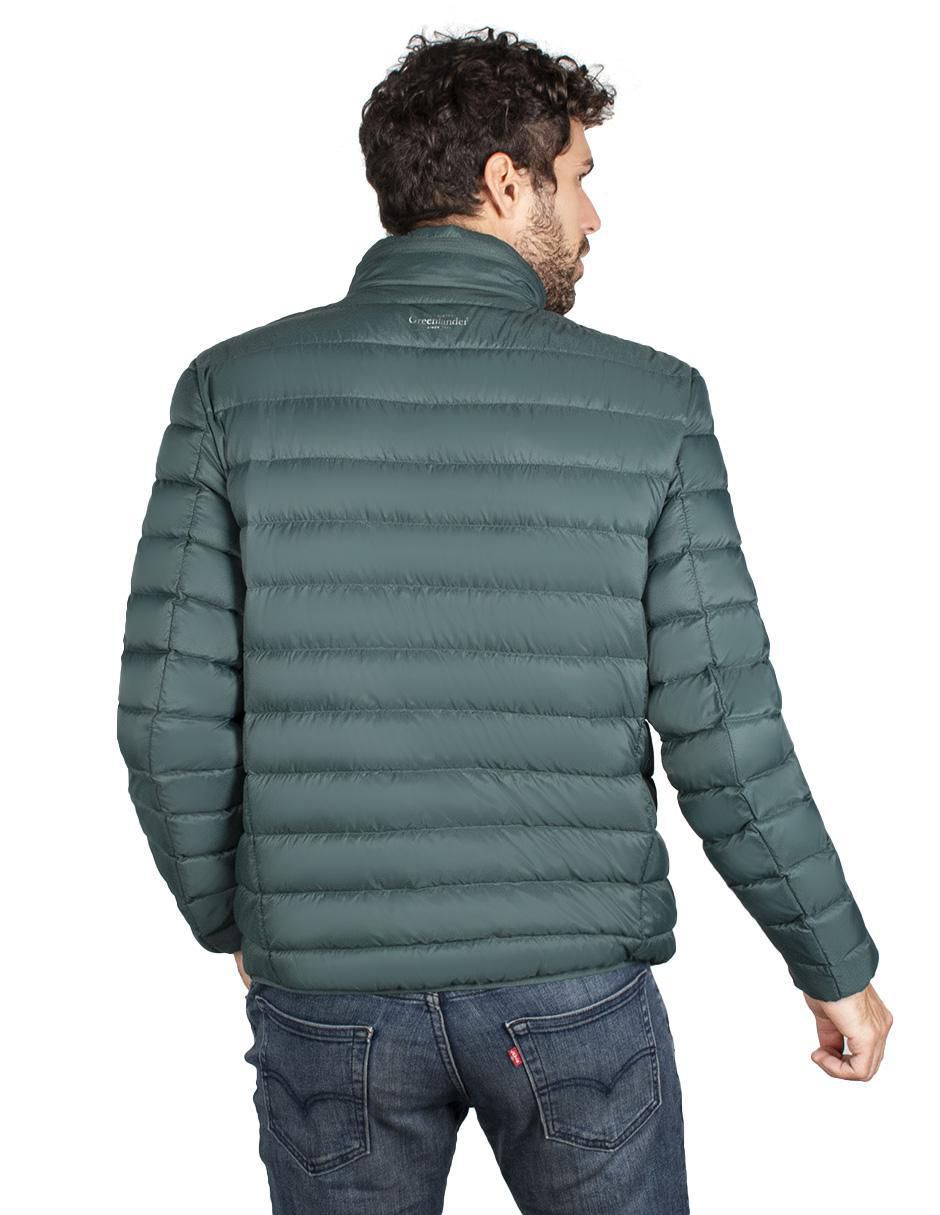 Chamarra casual capitonada para hombre 4