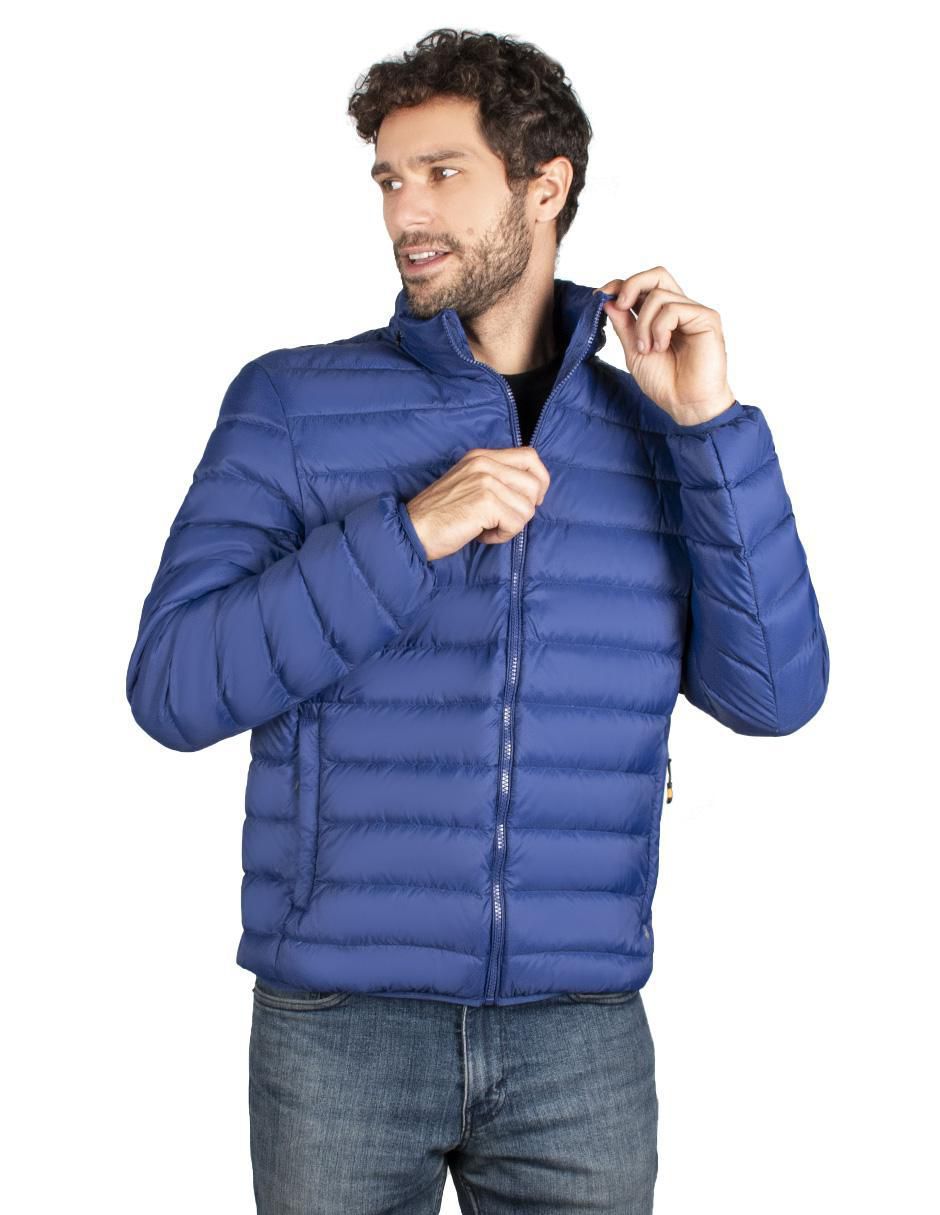 Chamarra casual capitonada para hombre Chamarra casual capitonada para hombre