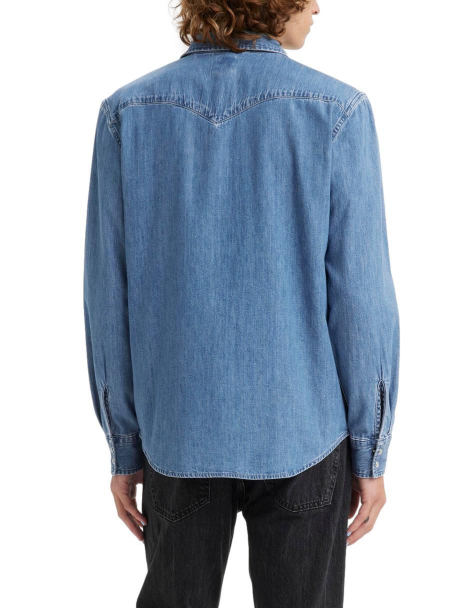 Camisa casual Levi's de algodón manga larga para hombre