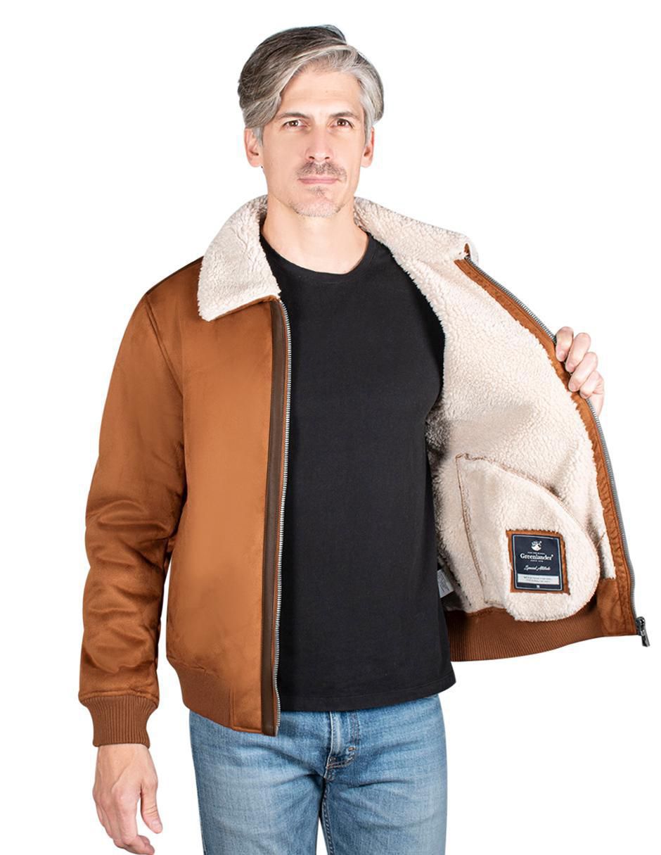 Chamarra casual impermeable cuello a contraste para hombre 2