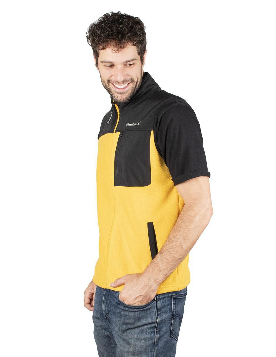 Chaleco cuello a contraste para hombre 5